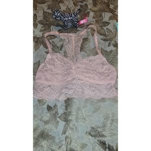 Pink by Victoria's secret lace Bralette
